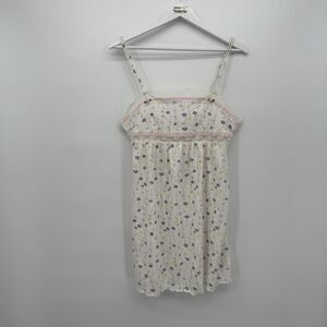 Secret Treasures Y2k Floral Nightgown Mini Chemise Dress Size Small Coquette